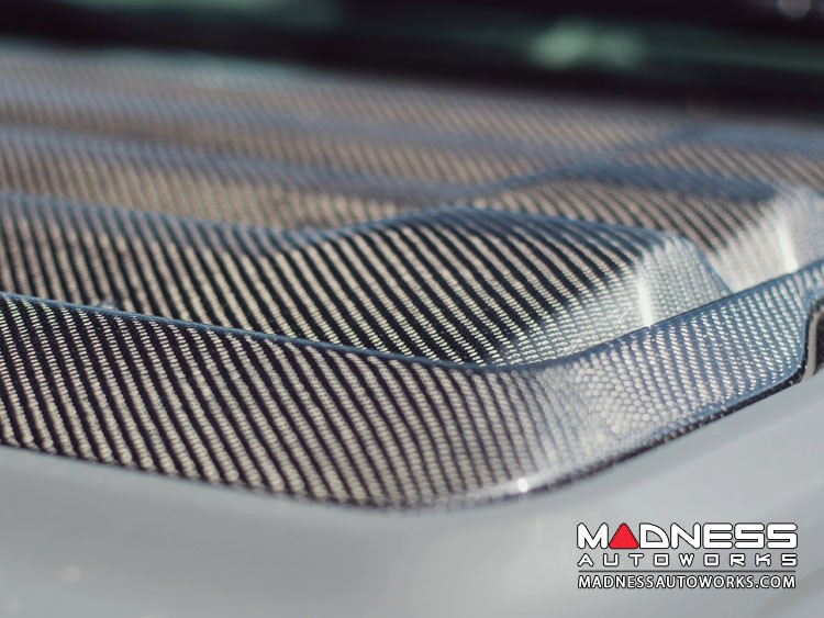 Ford Raptor Carbon Fiber Hood Vent OE Style Gloss by Anderson